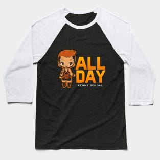 Kenny Bengal Anime Cartoon Baseball T-Shirt